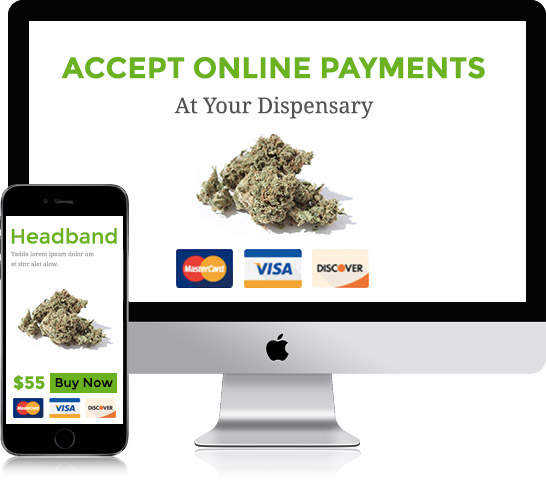 Accept Credit Card Payments Online for your Dispensary